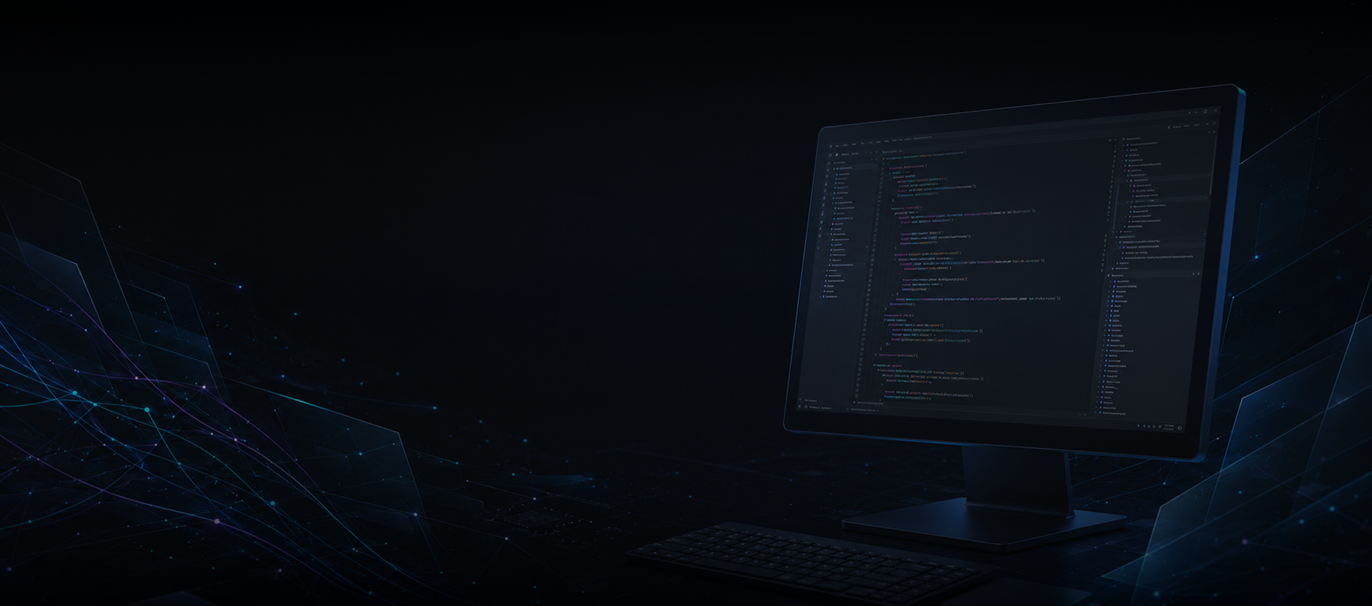 AI Software background